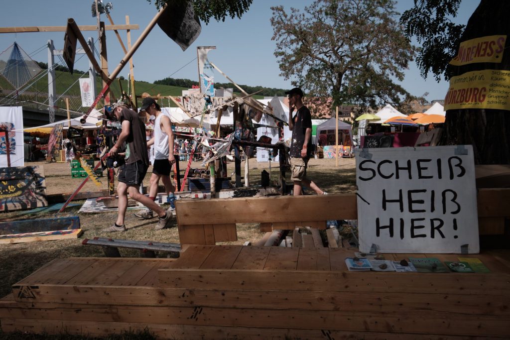 Festival in der Hitze